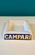 Posacenere Campari in ceramica