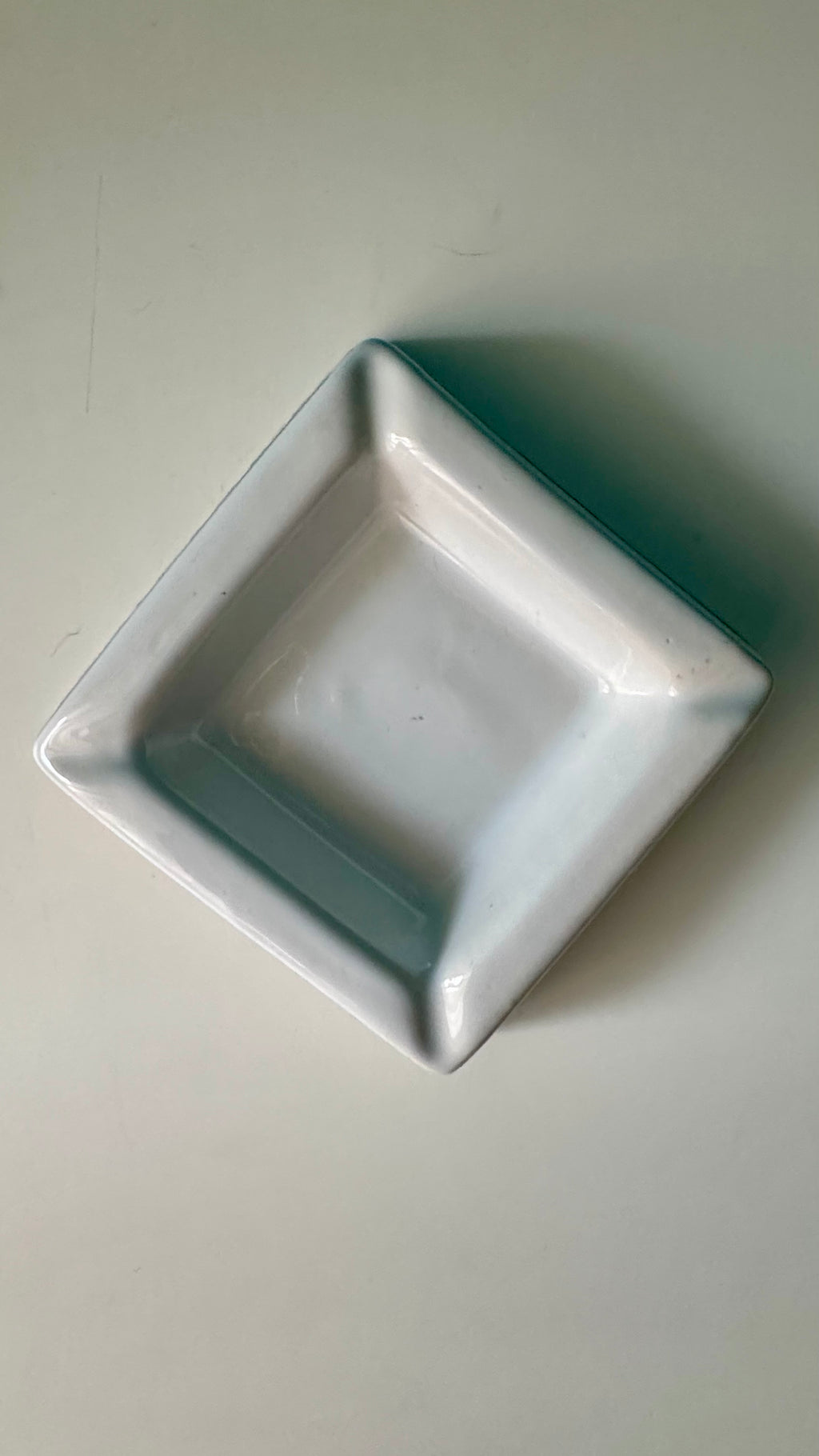 Posacenere Campari in ceramica