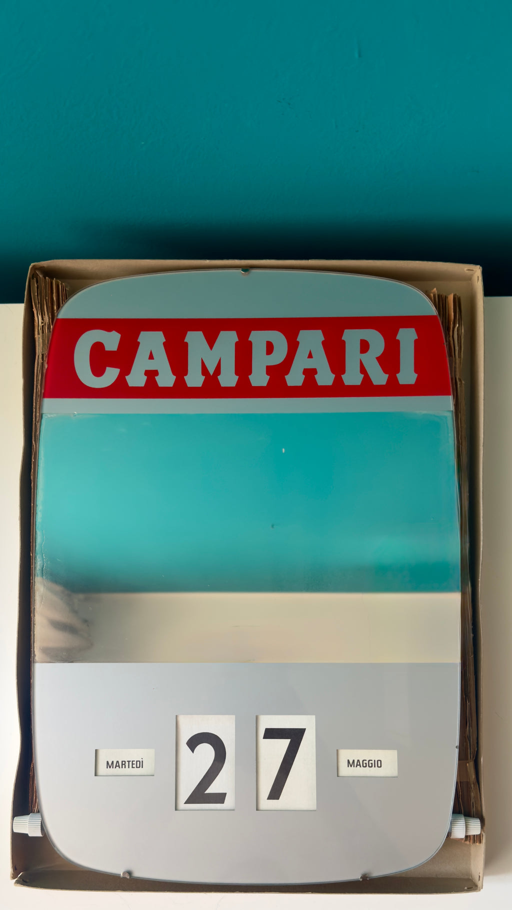 Calendario perpetuo Campari
